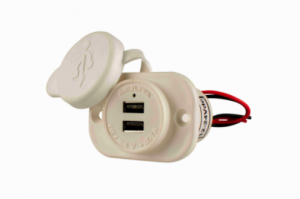 CARREGADOR USB NAUTICO REDONDO BC